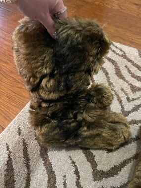 Rockport Brown Faux Fur Winter Boot